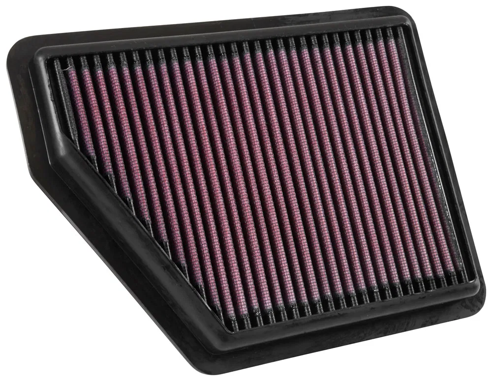 33-5045 – K&N FILTER Air Filter, Washable Red Cotton Gauze Panel